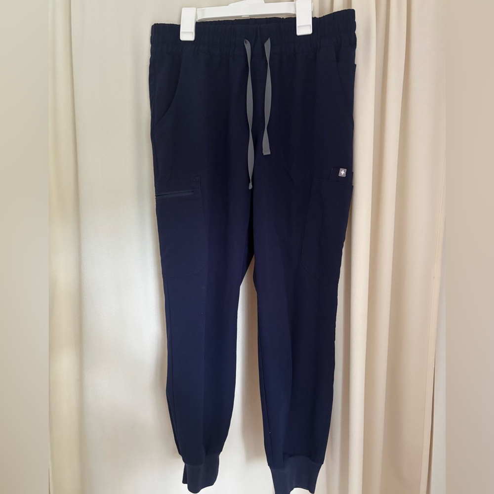 Figs Navy Jogger Scrub Pants
